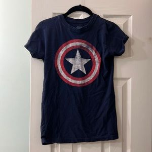 Captain America T shirt.